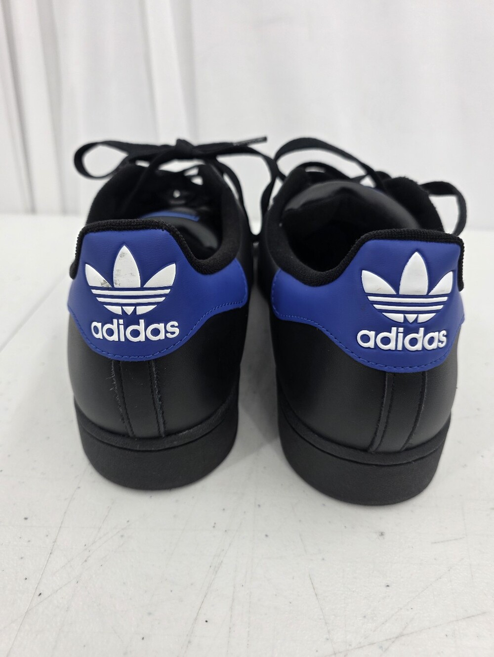 adidas Superstar II Core Black Semi Lucid Blue Cloud Men's Size 13 JR1632 No Box - Picture 3 of 9